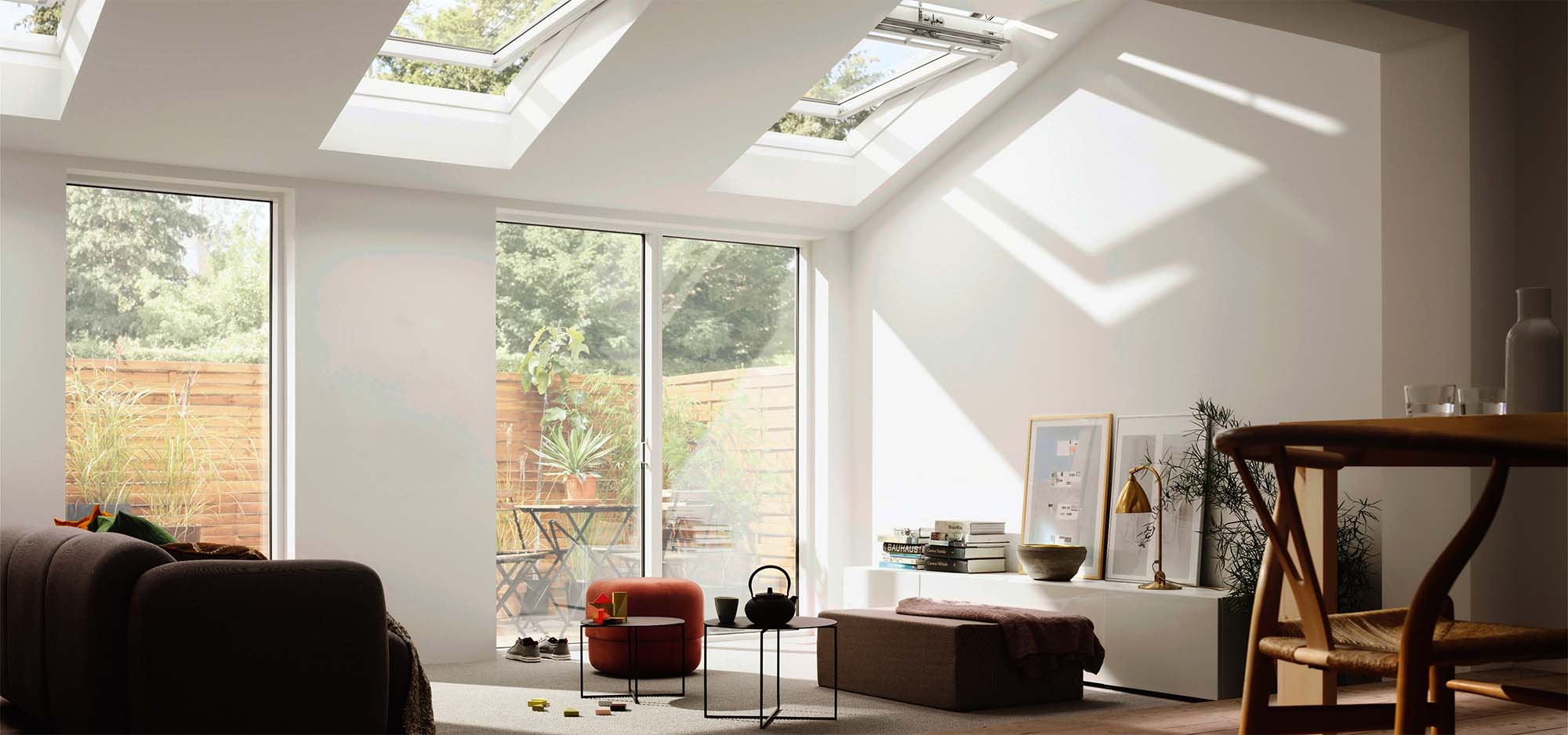 our top sunroom idea light and bright with huge skylights