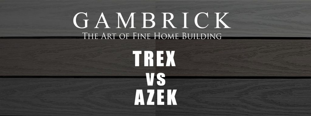 Trex vs Azek decking comparison banner pic