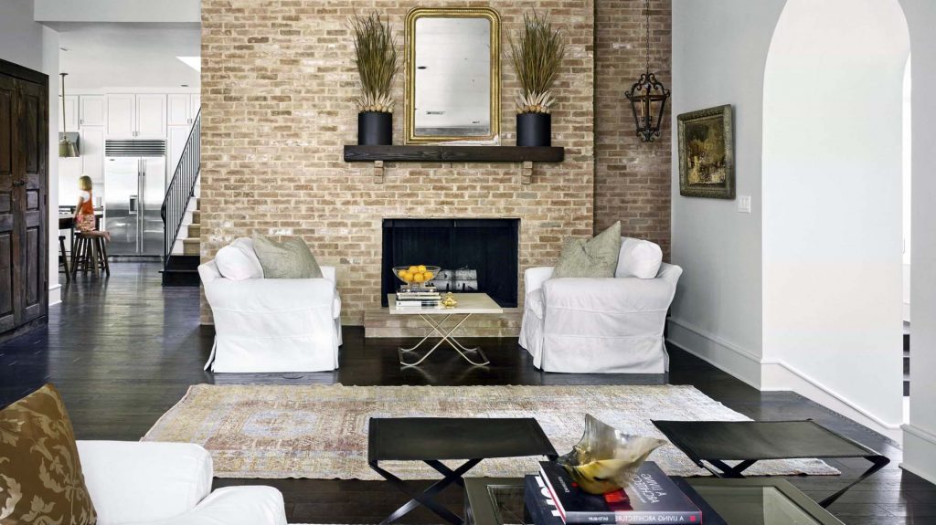 Interior Paint Colors That Go With Red Brick Gambrick