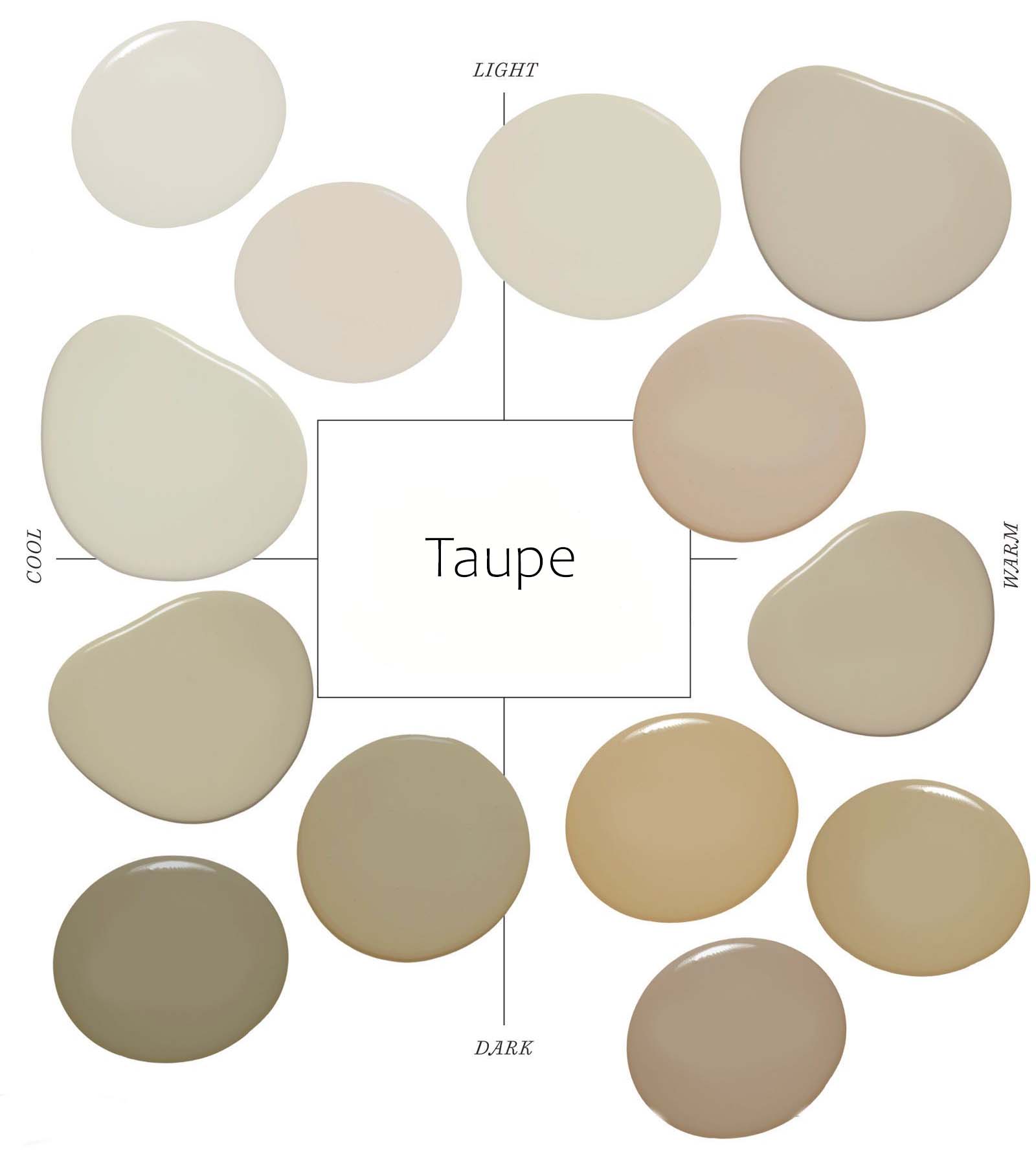 Taupe color chart 1 - Modern Design