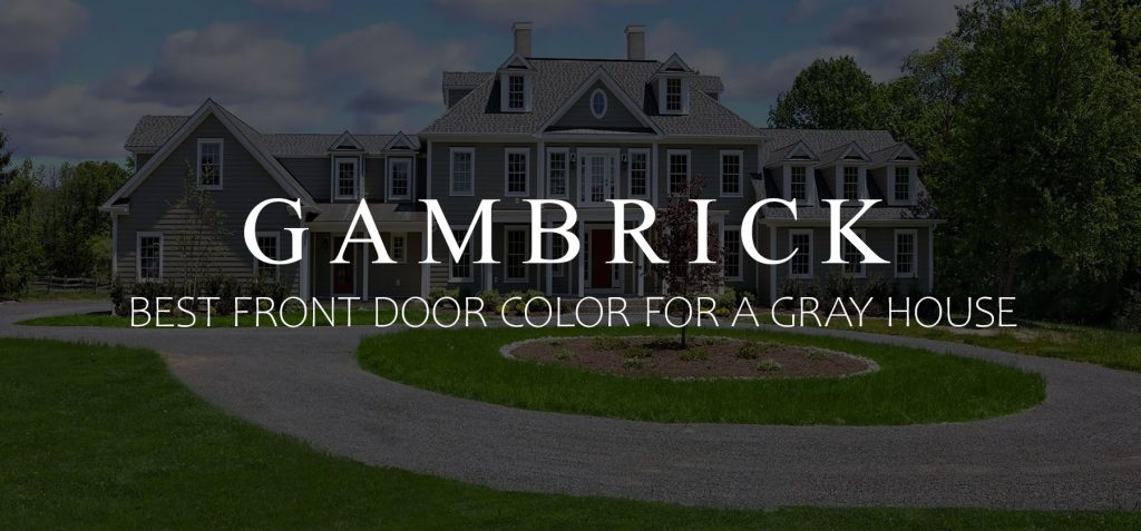 best front door color for a gray house banner pic
