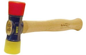 the best 12 oz rubber mallet estwing wooden handle