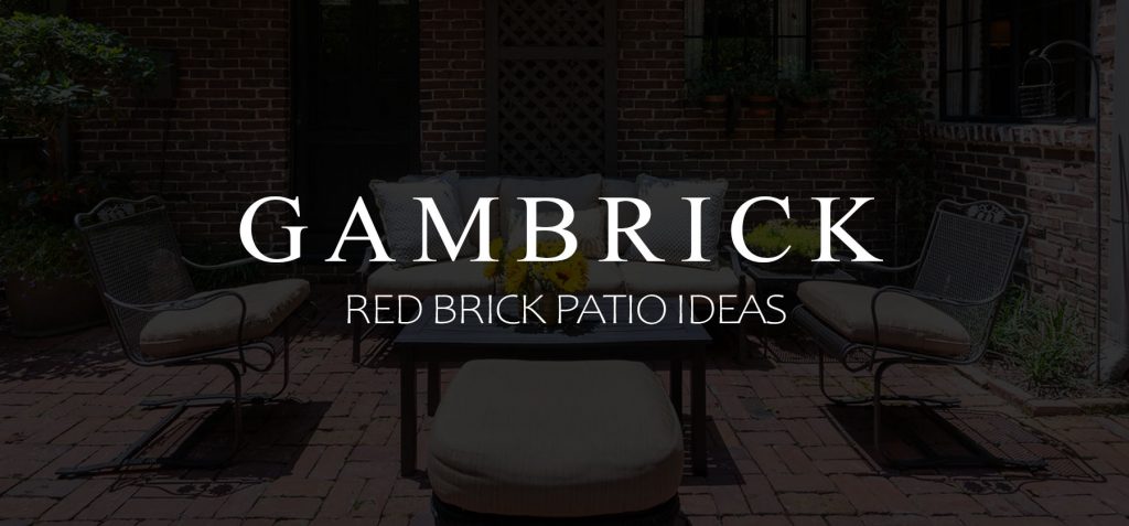 Red brick patio ideas banner 1