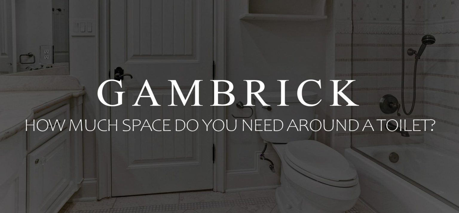 How Much Space Do You Need Around A Toilet? Bathroom Design