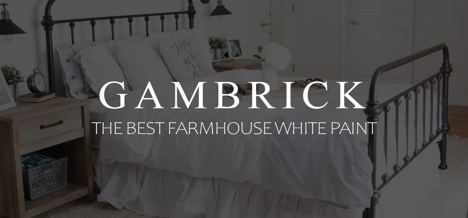The Best Farmhouse White Paint Interior & Exterior Colors
