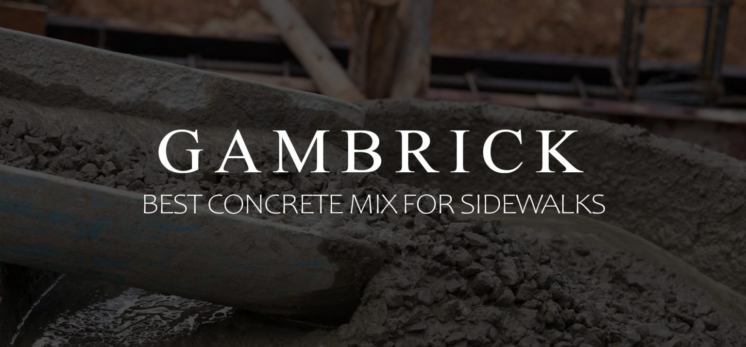 Best Concrete Mix For Sidewalks What You Should Use