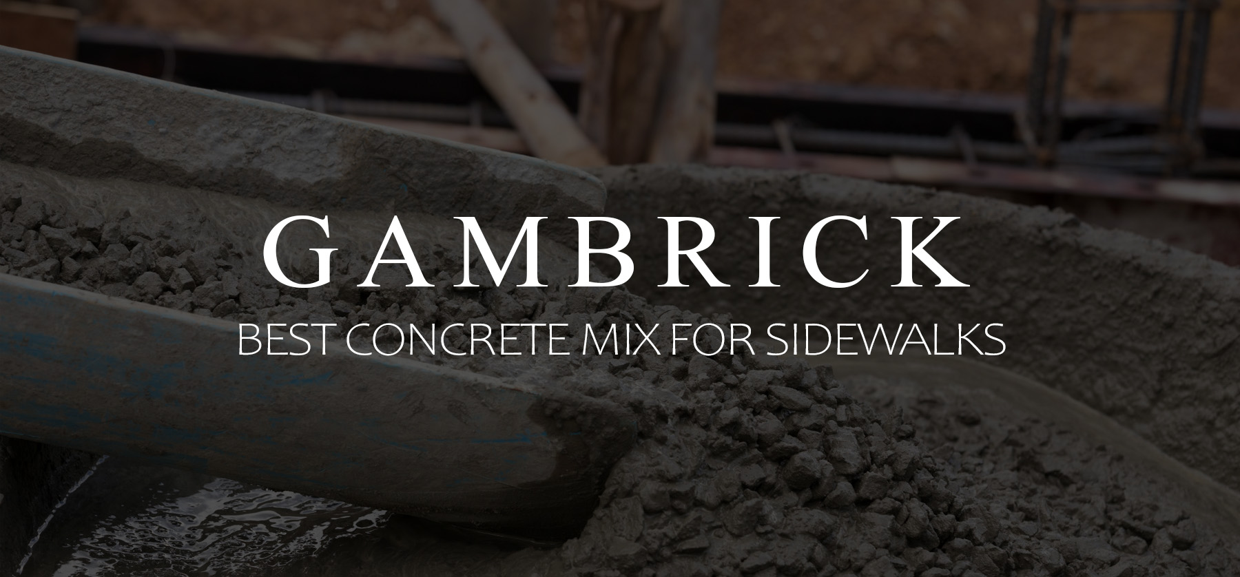 best concrete mix for sidewalks banner 1
