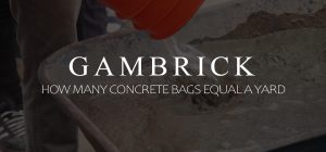 how many concrete bags equal a yard banner pic