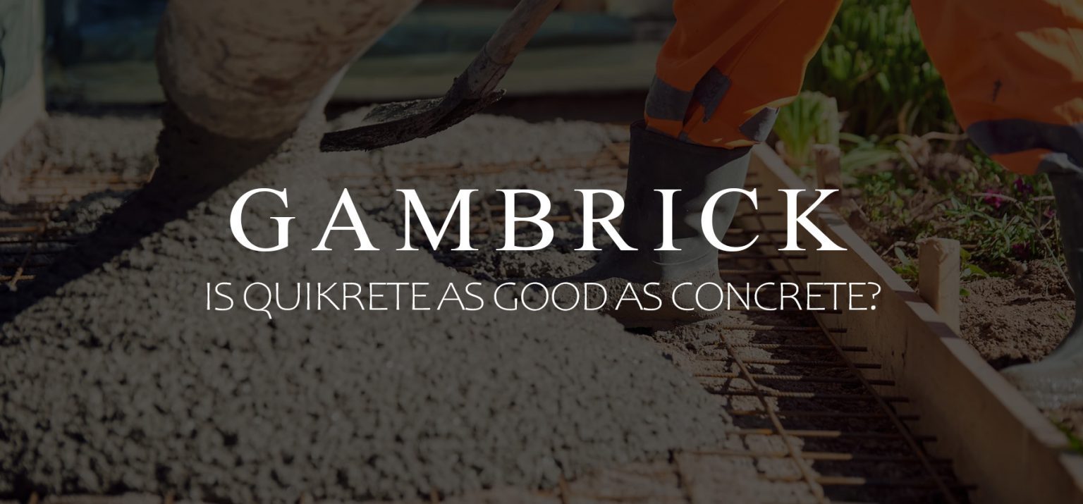 Is Quikrete As Good As Concrete? Premixed vs Traditional