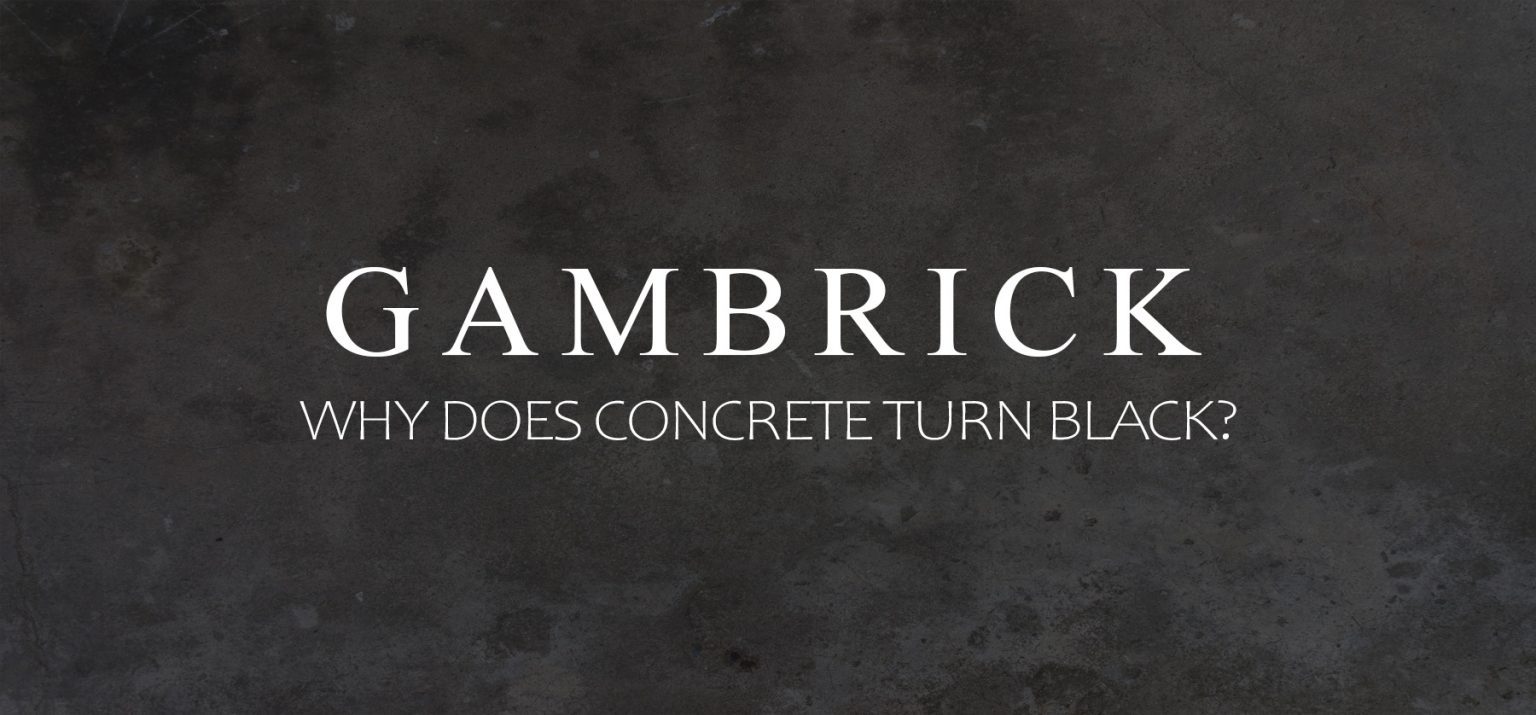 Why Does Concrete Turn Black? What Causes Discoloration?