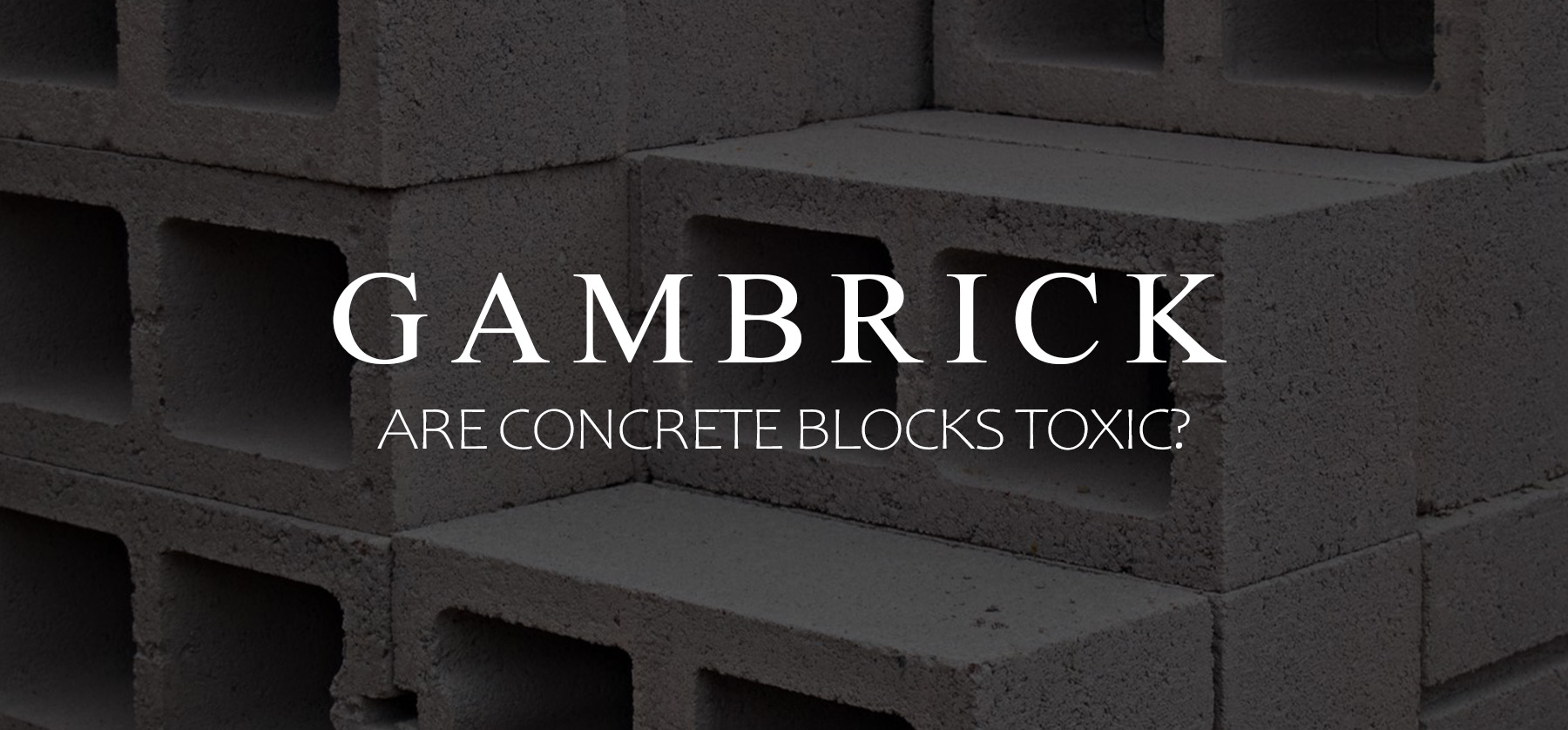 are concrete blocks toxic 1 banner pic