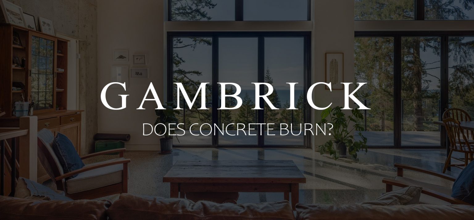 Does Concrete Burn? Modern Design