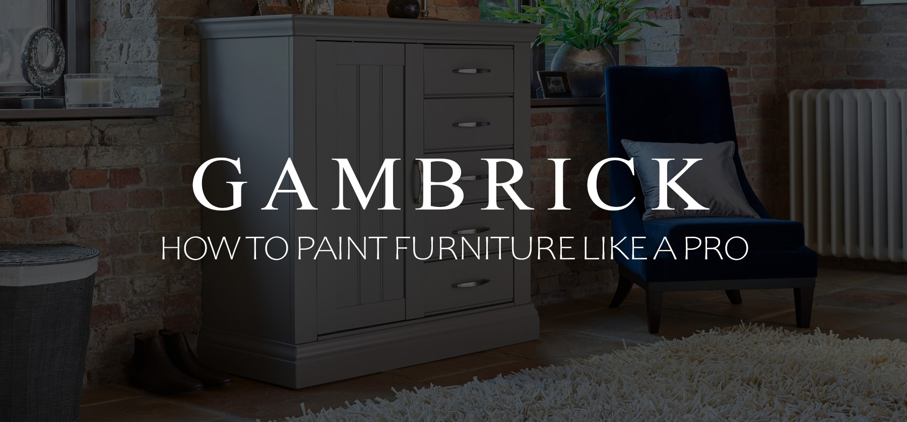 how to paint furniture like a pro banner pic