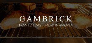how to toast bread in an oven banner pic