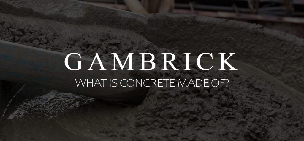 what is concrete made of banner