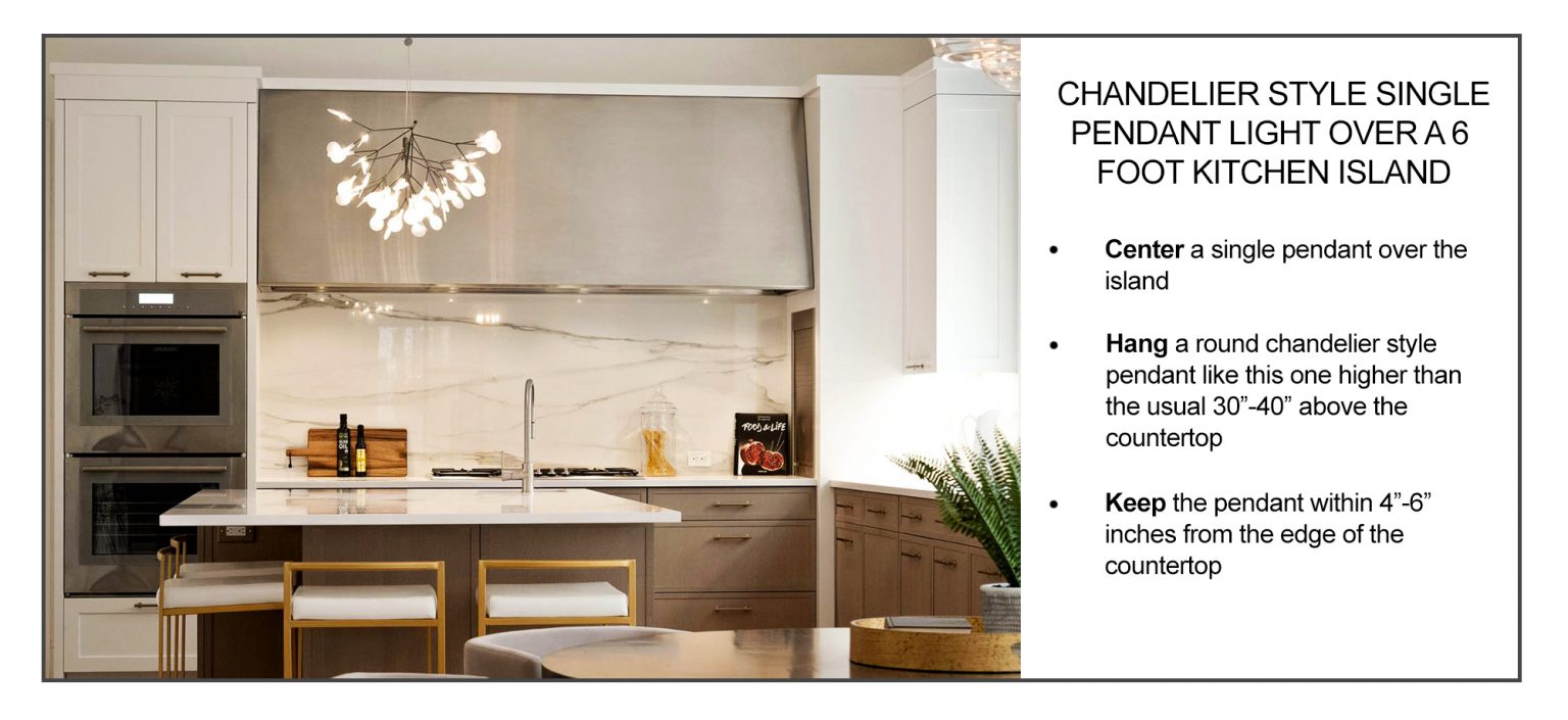How To Space Pendant Lights Over An Island Pro Tips