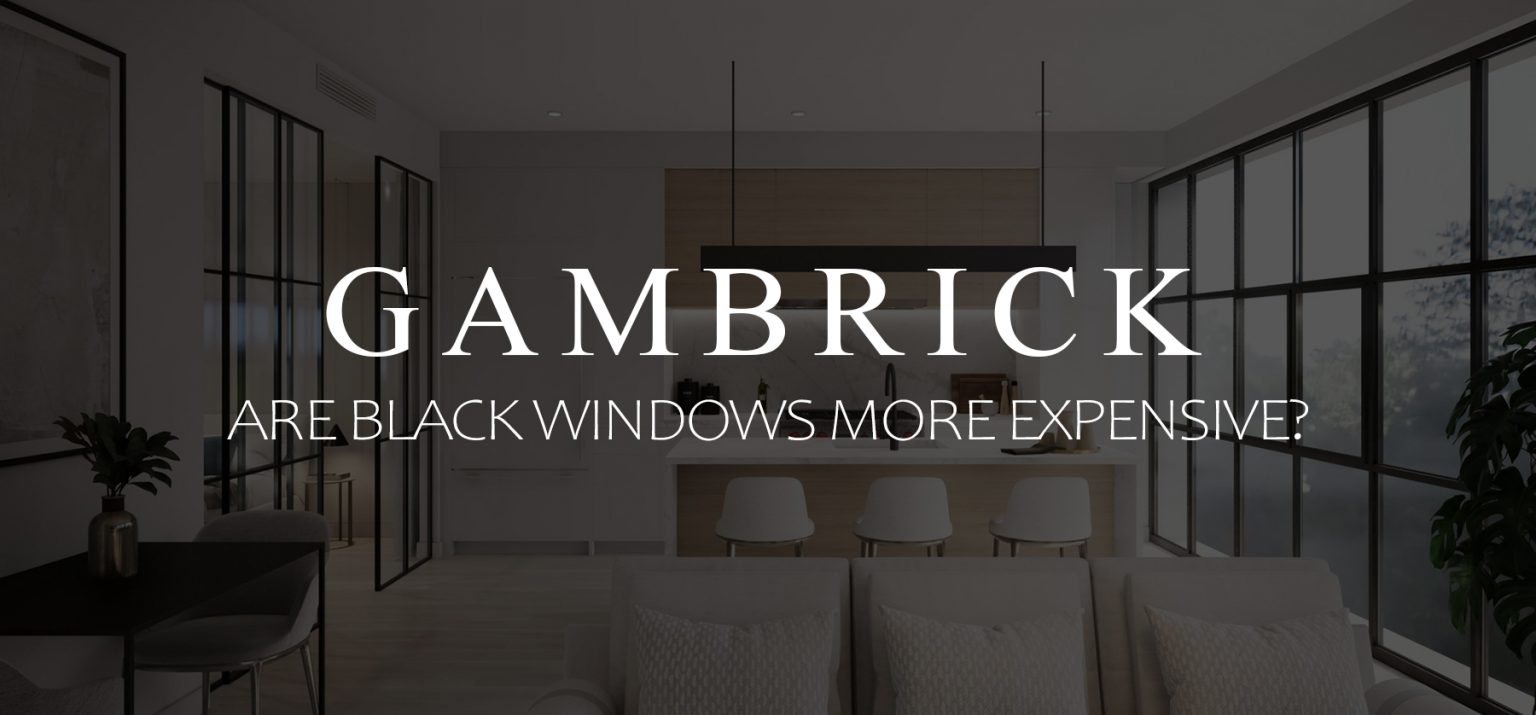 Are Black Windows More Expensive? Modern Design