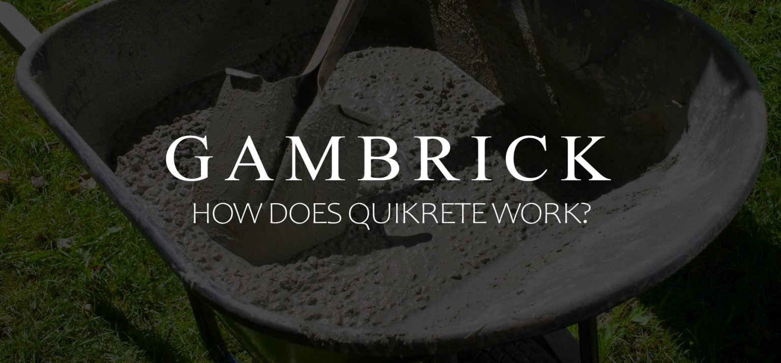 How Does Quikrete Work? And Other Bagged Concrete