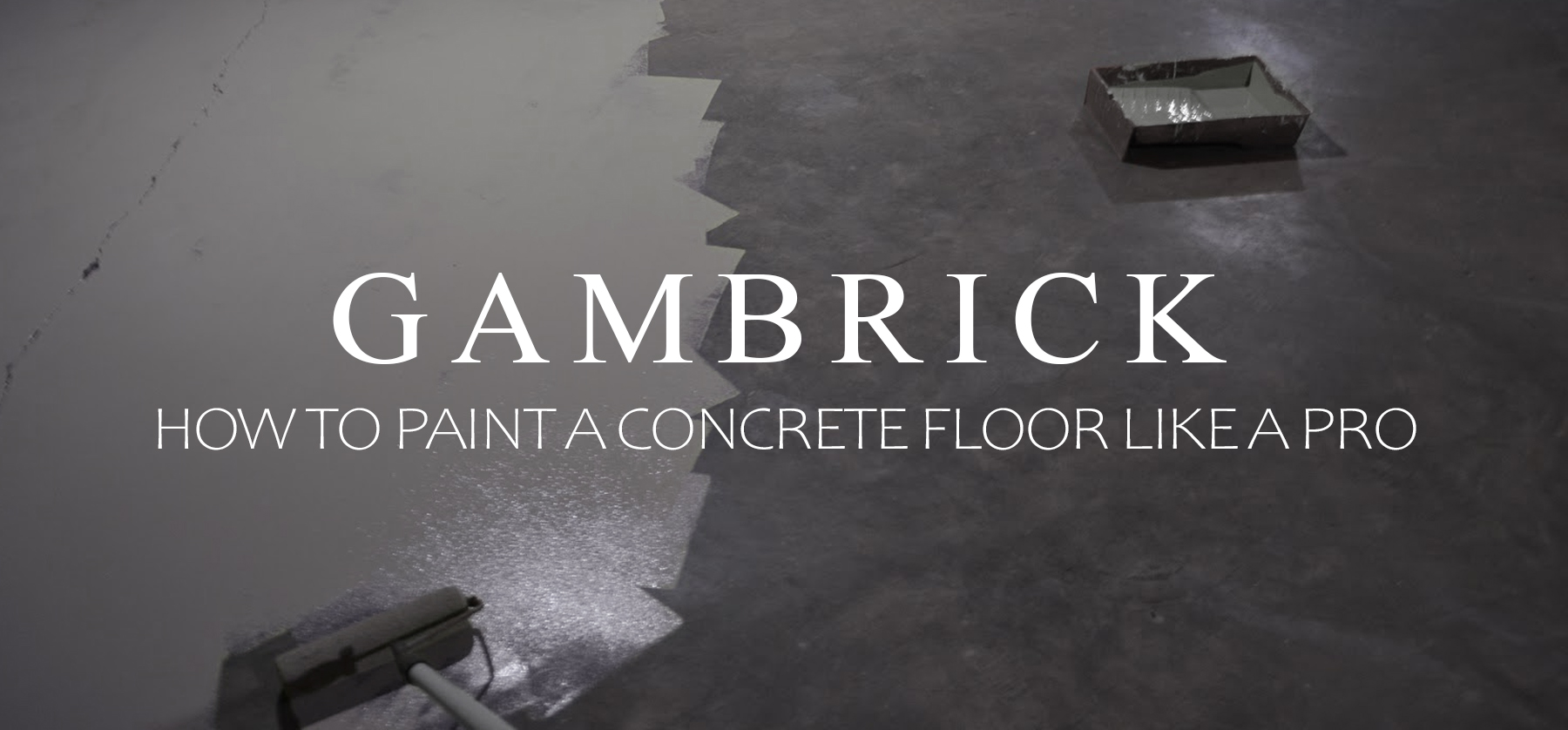 how to paint concrete floors like a pro banner pic
