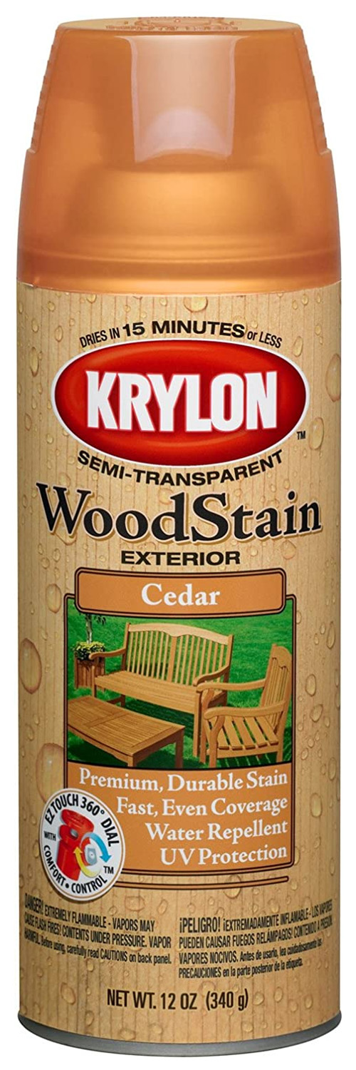 how to waterproof plywood - spray on stain sealer 1