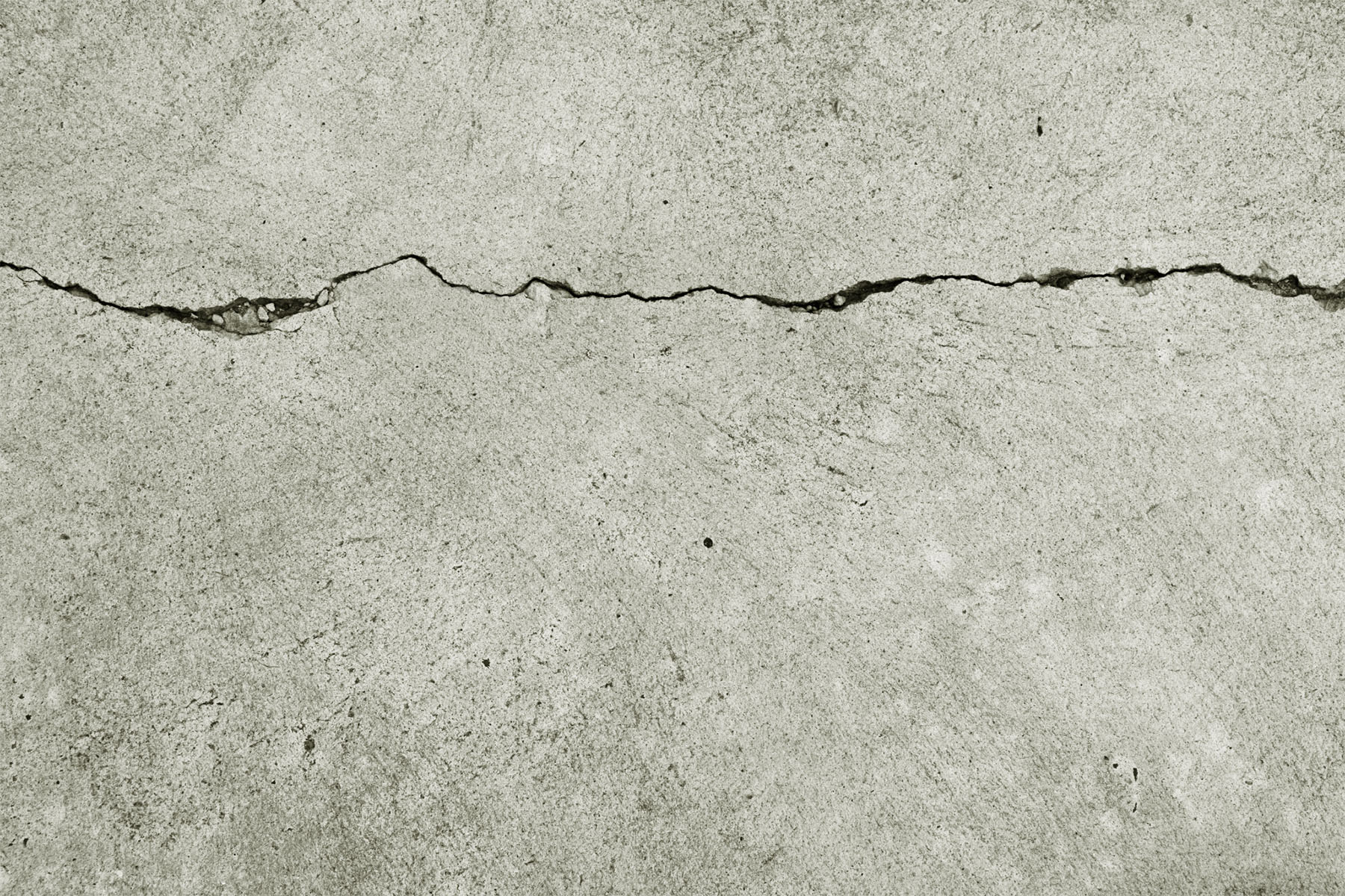 hairline crack in concrete 1