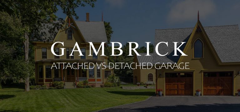 Attached Vs Detached Garage Modern Design