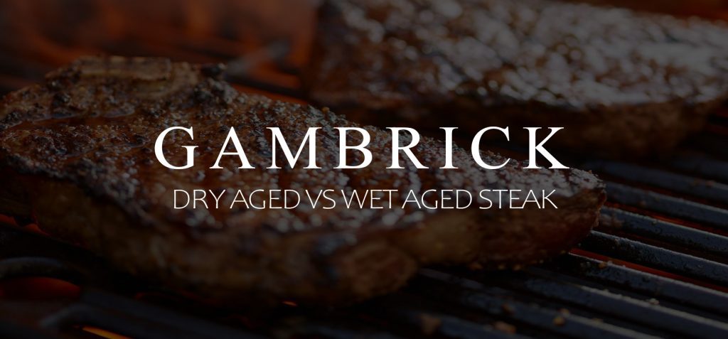 dry aged vs wet aged steak banner