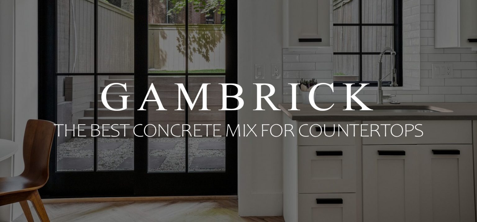 The Best Concrete Mix For Countertops