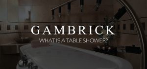 what is a table shower banner