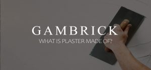 what is plaster made of banner