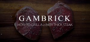 how to grill a 2 inch thick steak