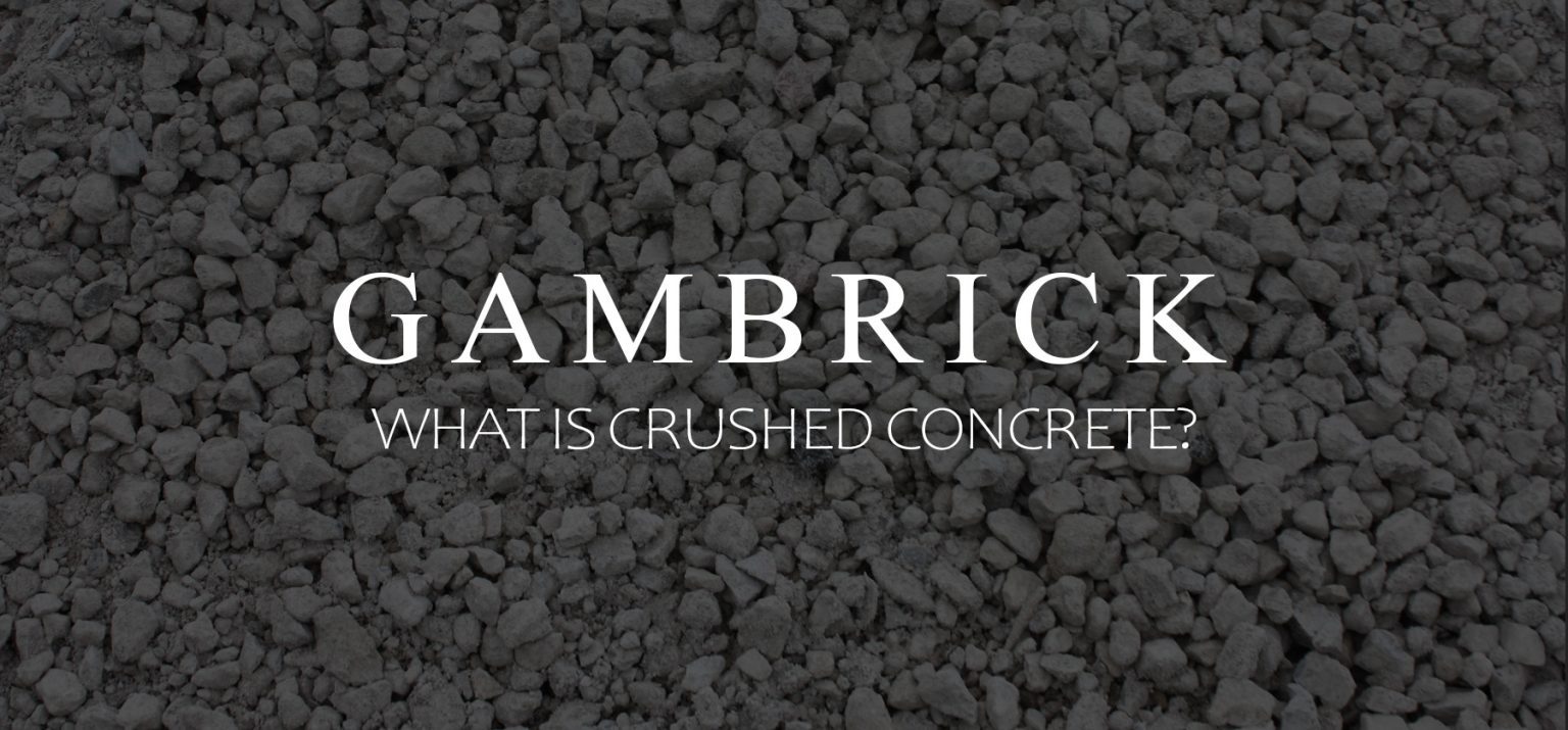What Is Crushed Concrete?