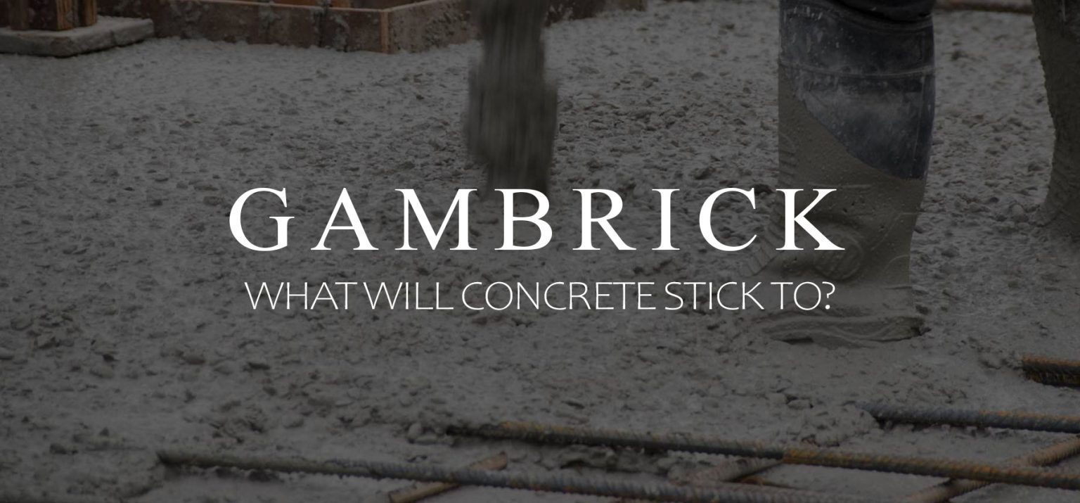 What Will Concrete Stick To?