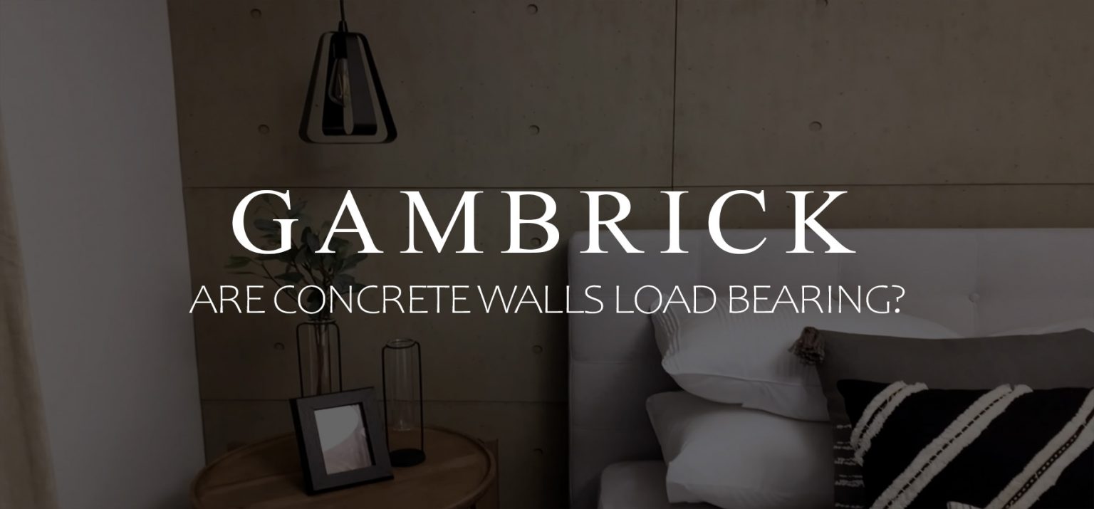 Are Concrete Walls Load Bearing?