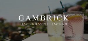 lemonade vs pink lemonade banner