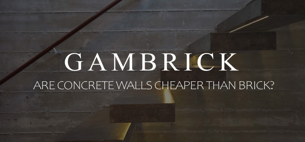 Are Concrete Walls Cheaper Than Brick banner