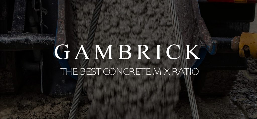 The Best Concrete Mix Ratio banner