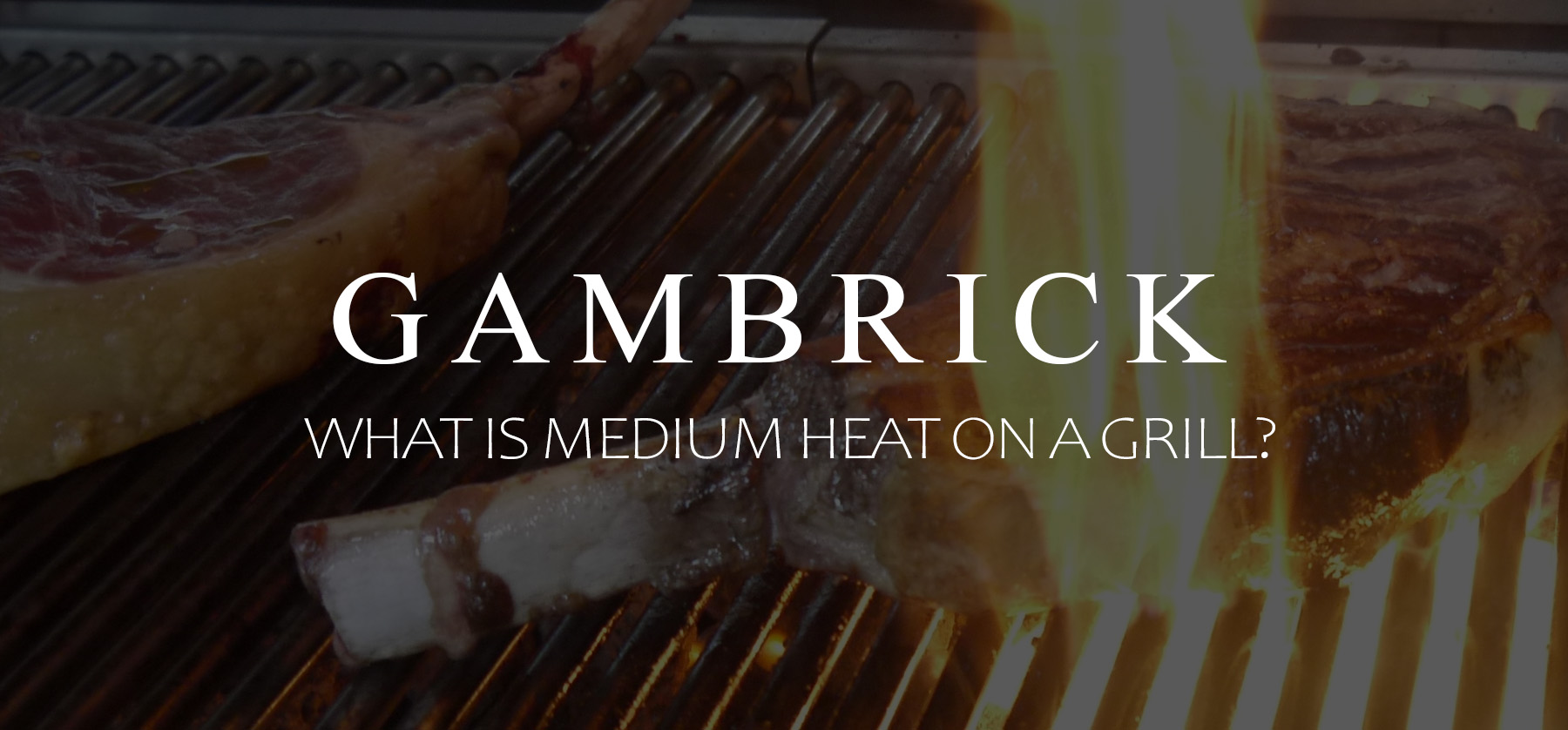 What Is Medium Heat On A Grill? - Gambrick.com