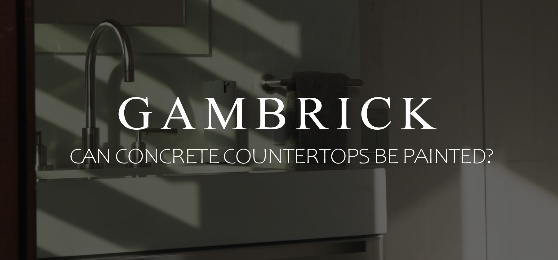 can concrete countertops be painted banner