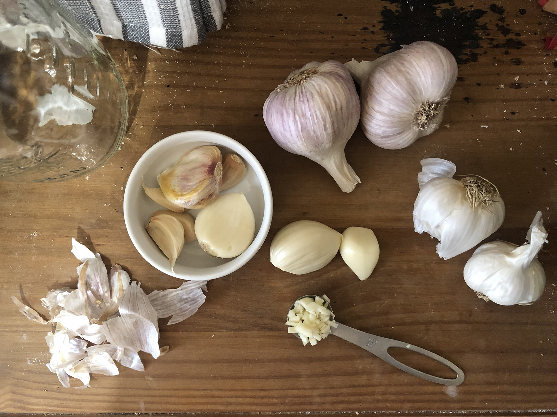 how many cloves of garlic in a teaspoon 1