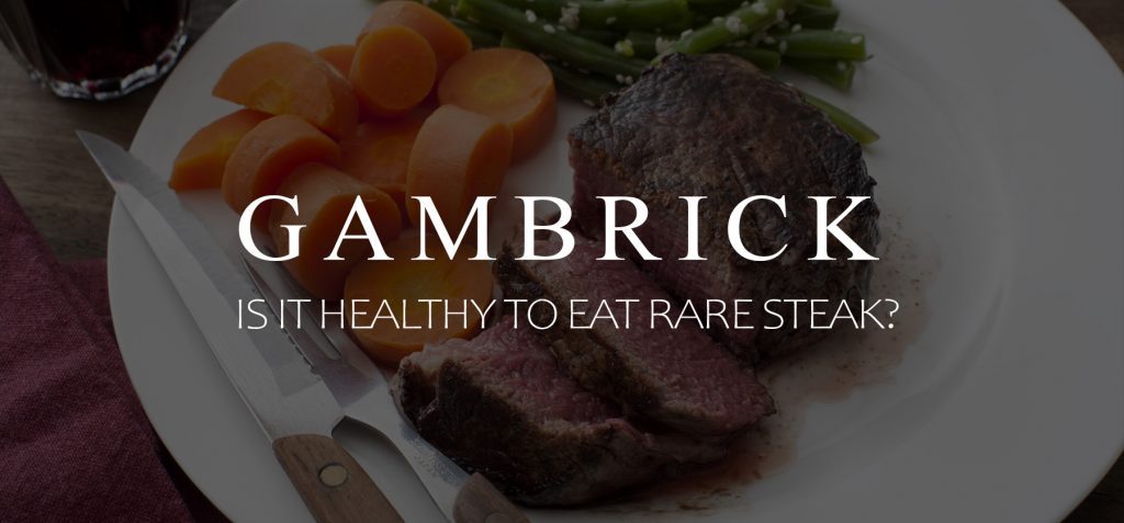 is it healthy to eat rare steak banner