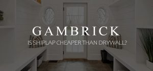 is shiplap cheaper than drywall banner