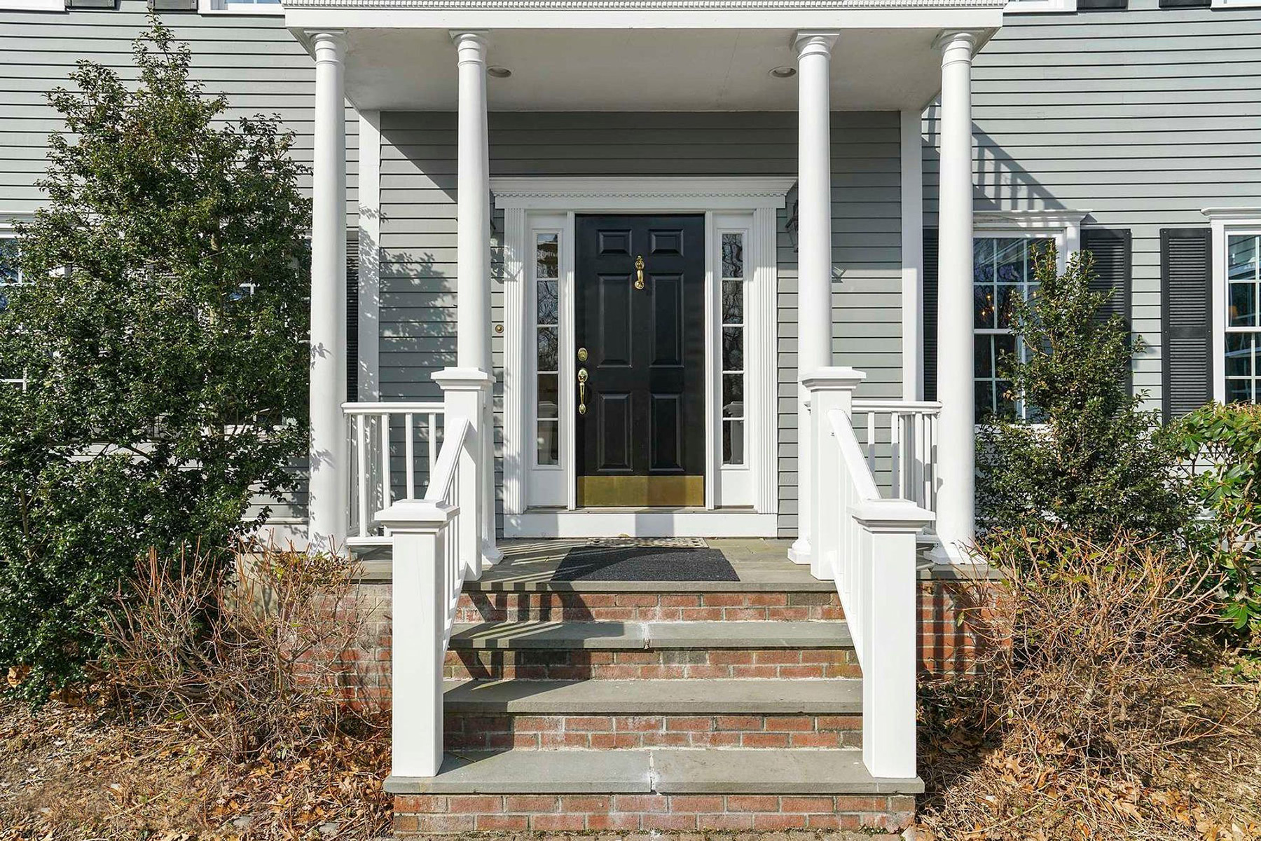 are concrete steps hollow 1 cement porch steps with red brick