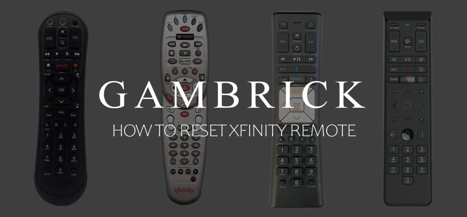 How To Reset Xfinity Remote (Easy Step By Step Guide)