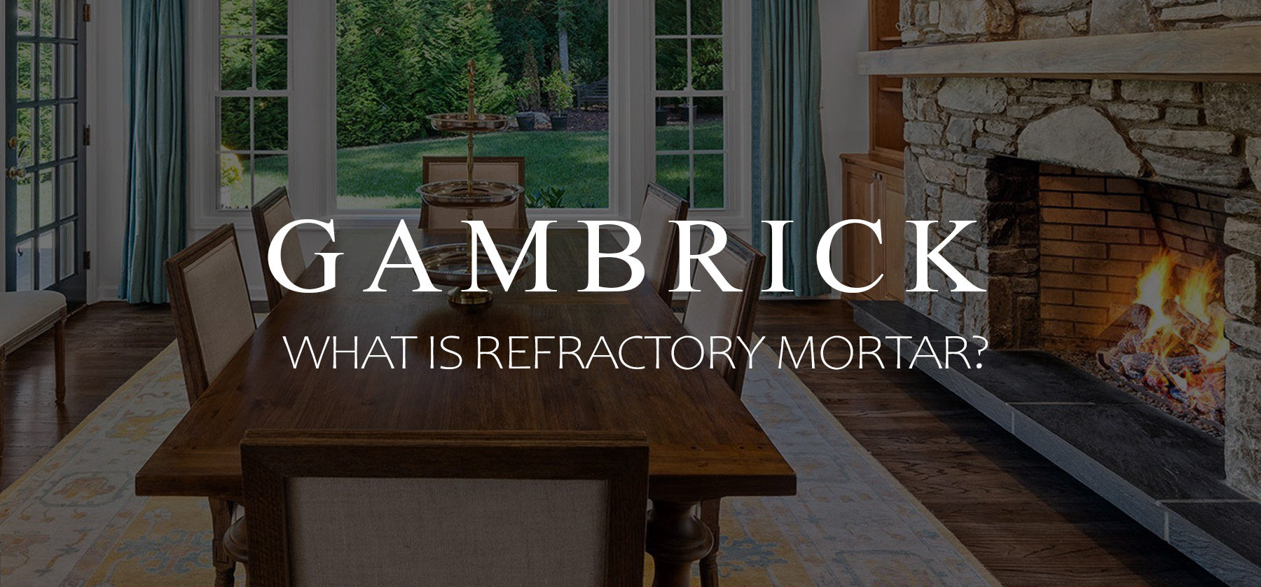 what is refractory mortar banner