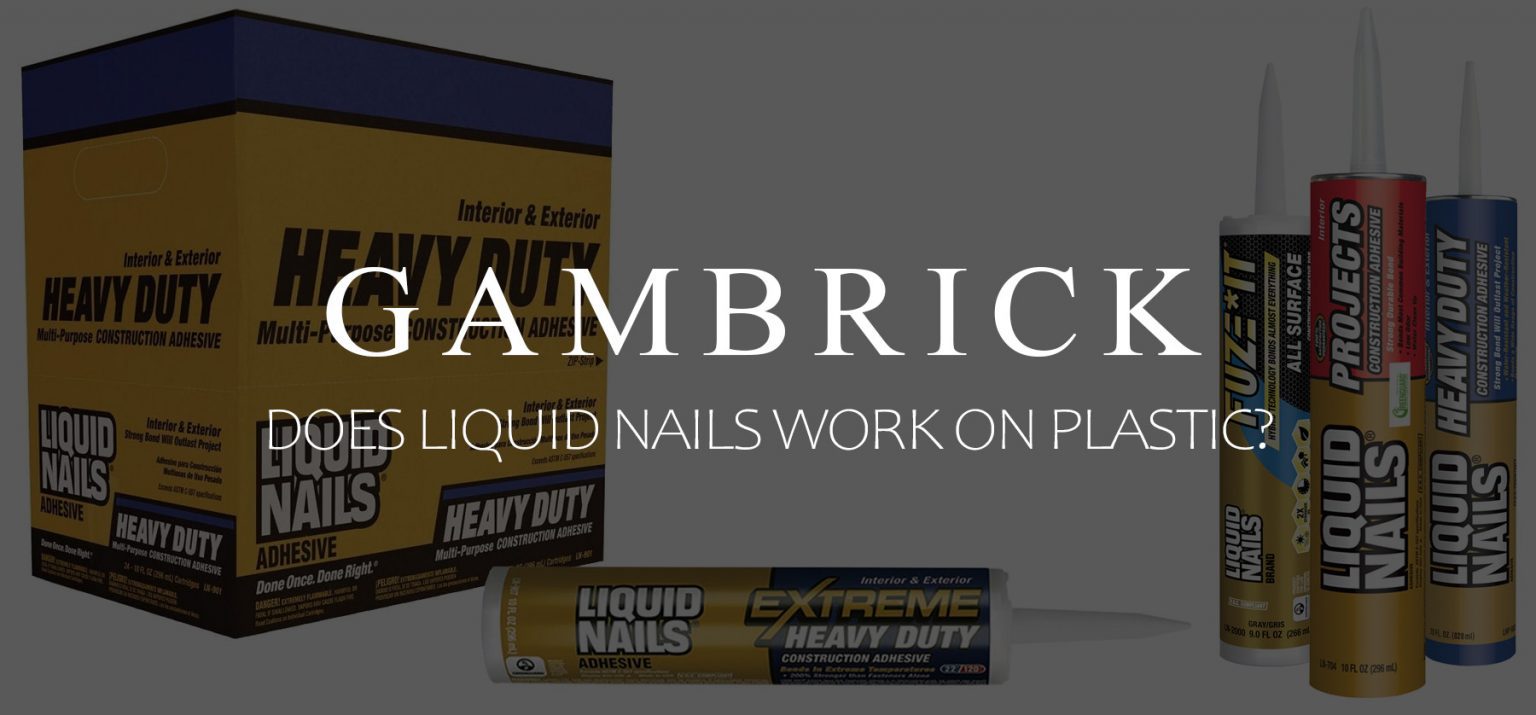 Will Liquid Nails Work On Concrete? Modern Design