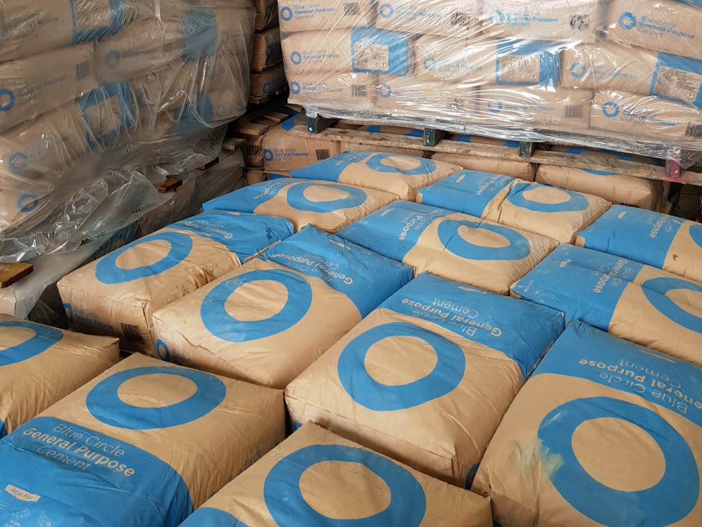 How Many Bags Of Portland Cement On A Pallet?