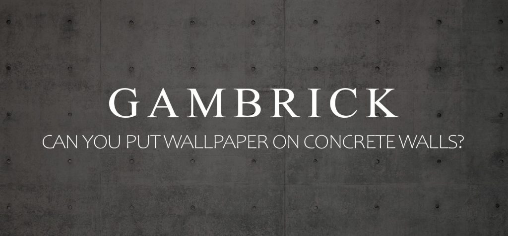 Can You Put Wallpaper On Concrete Walls Banner 1.1
