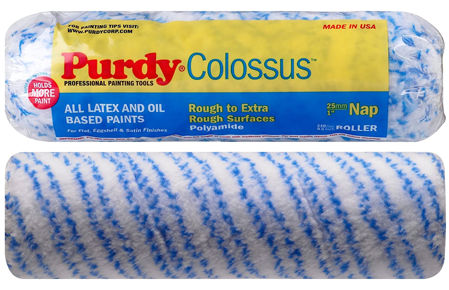 Purdy Colossus 1 inch nap roller