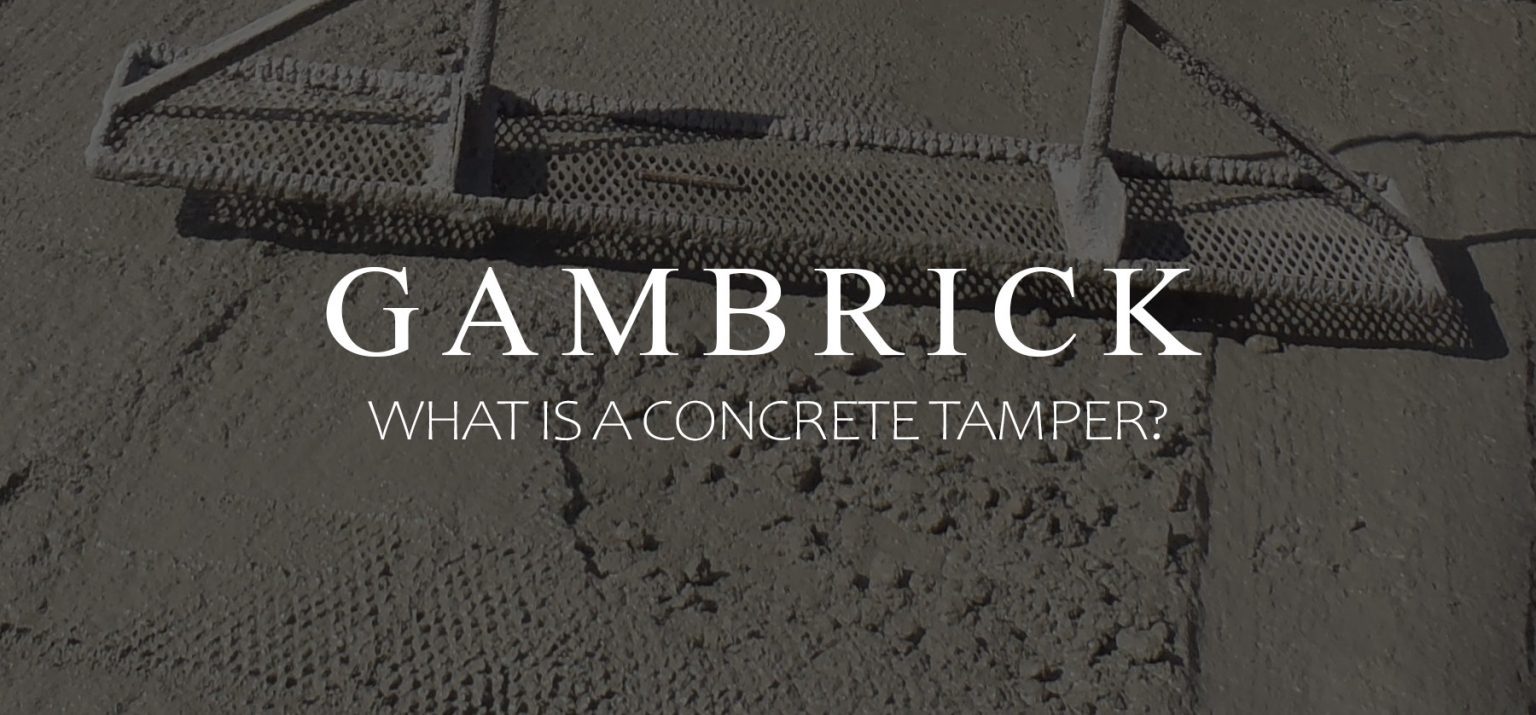 What Is A Concrete Tamper?